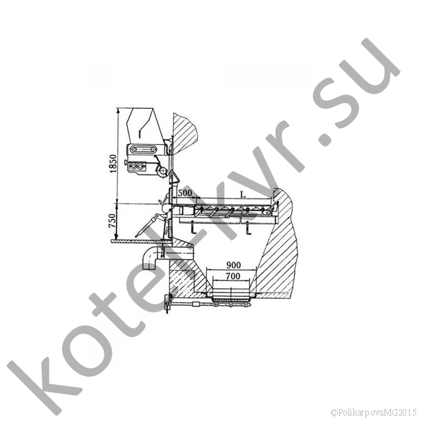 Топка ЗП-РПК-2-2200 1525